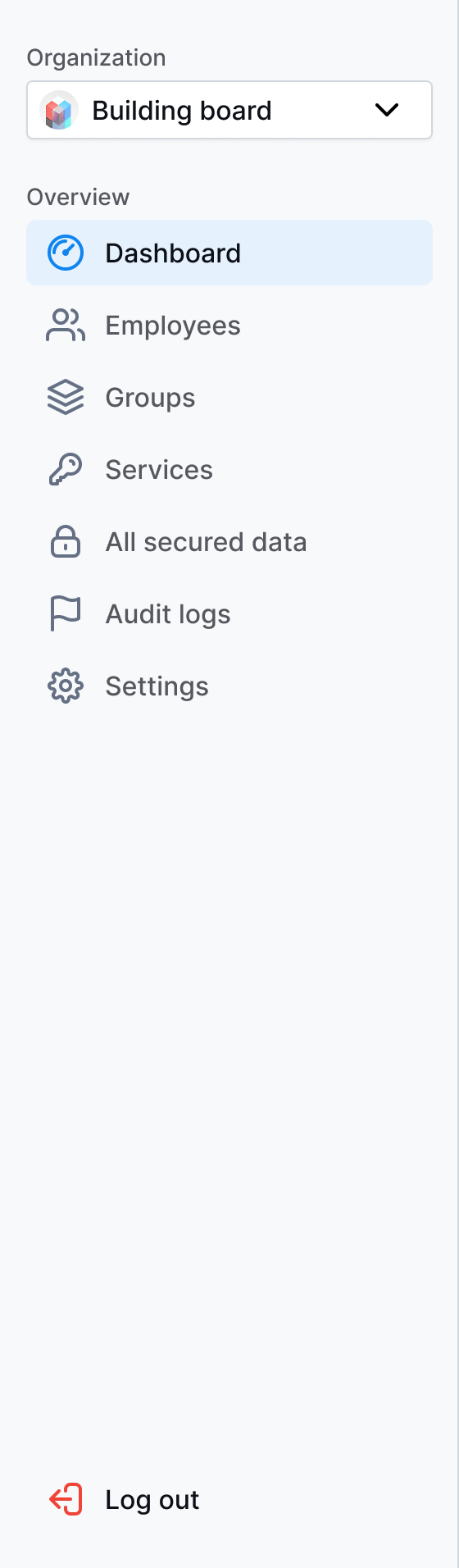 Recalibrated Uniqkey navigation menu